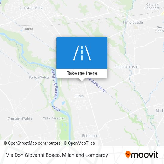 Via Don Giovanni Bosco map