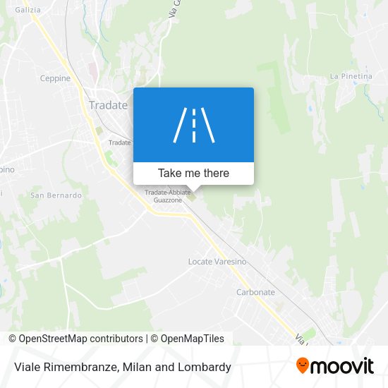 Viale Rimembranze map