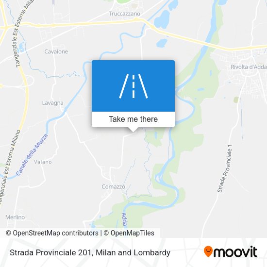Strada Provinciale 201 map