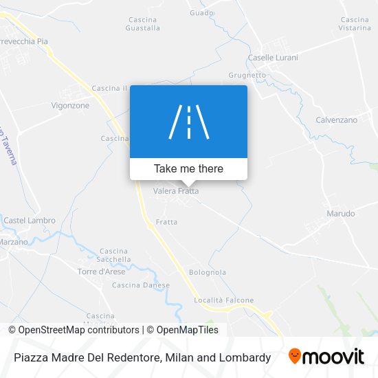 Piazza Madre Del Redentore map