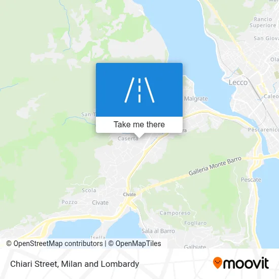 Chiari Street map