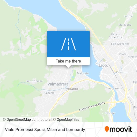 Viale Promessi Sposi map