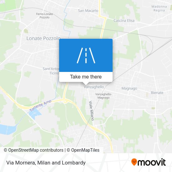 Via Mornera map