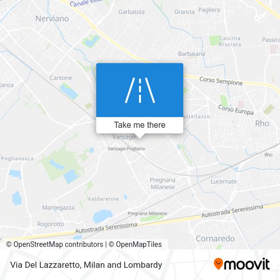 Via Del Lazzaretto map
