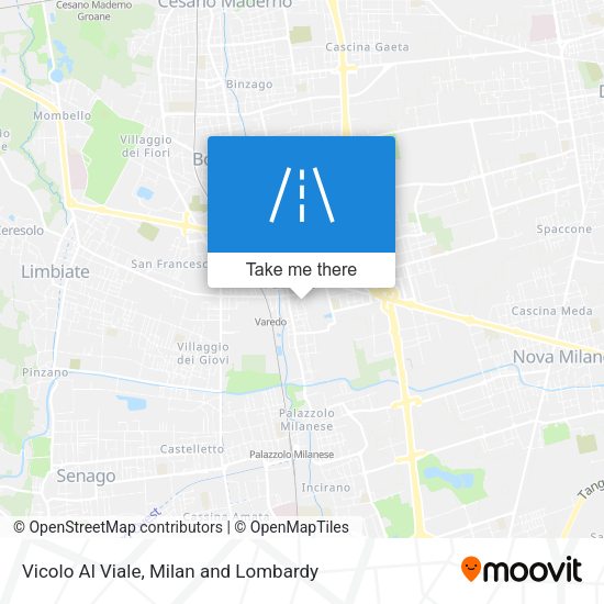 Vicolo Al Viale map