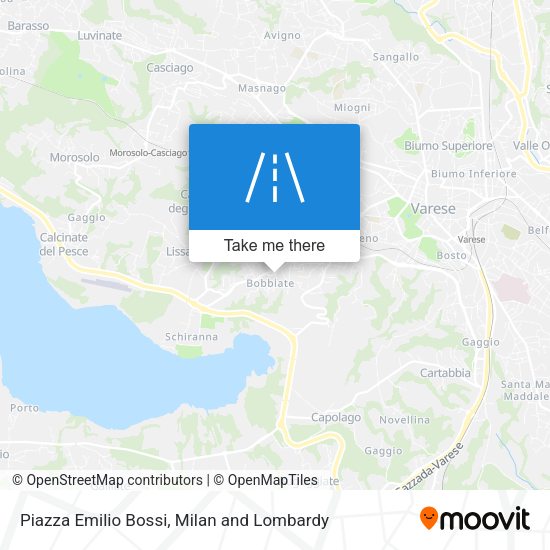 Piazza Emilio Bossi map