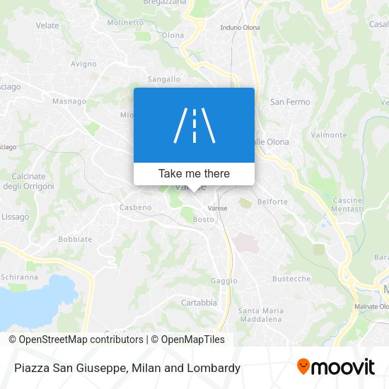 Piazza San Giuseppe map