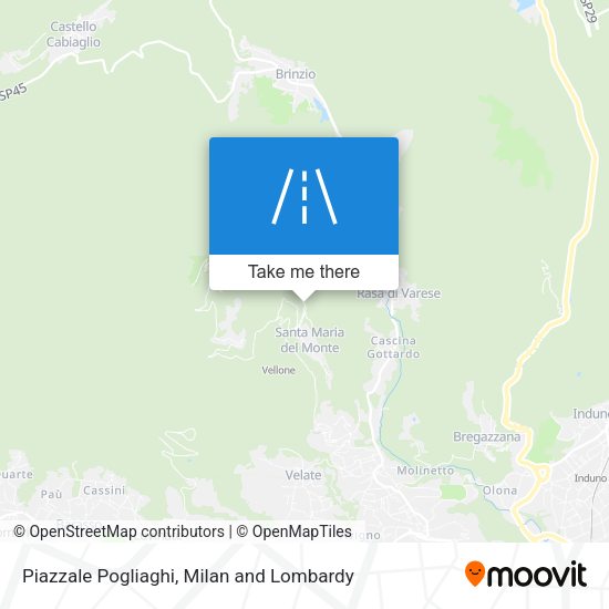 Piazzale Pogliaghi map