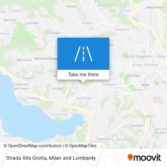 Strada Alla Grotta map