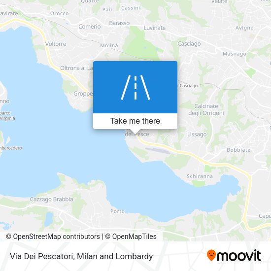 Via Dei Pescatori map