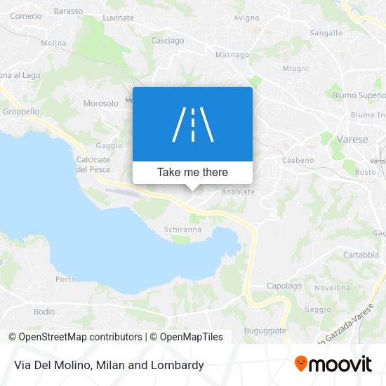 Via Del Molino map