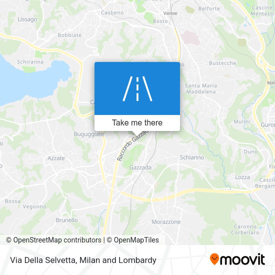 Via Della Selvetta map