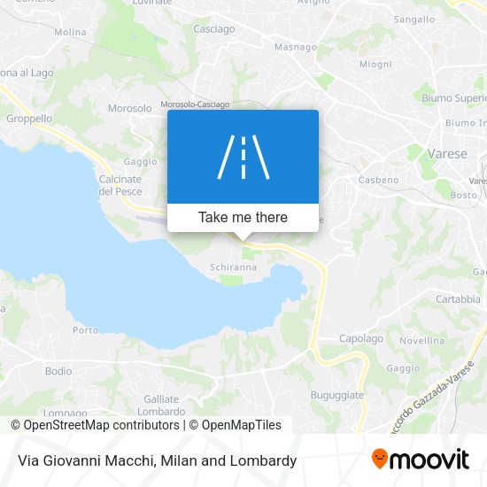 Via Giovanni Macchi map