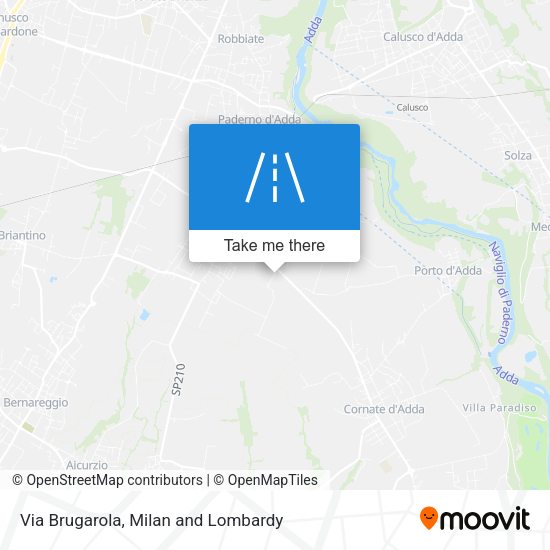 Via Brugarola map
