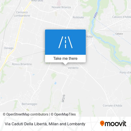 Via Caduti Della Libertà map