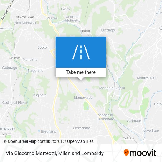 Via Giacomo Matteotti map