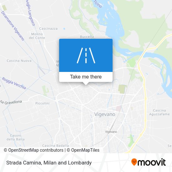 Strada Camina map