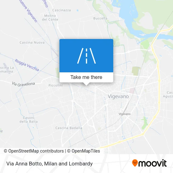 Via Anna Botto map