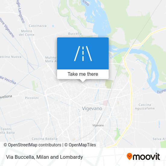 Via Buccella map