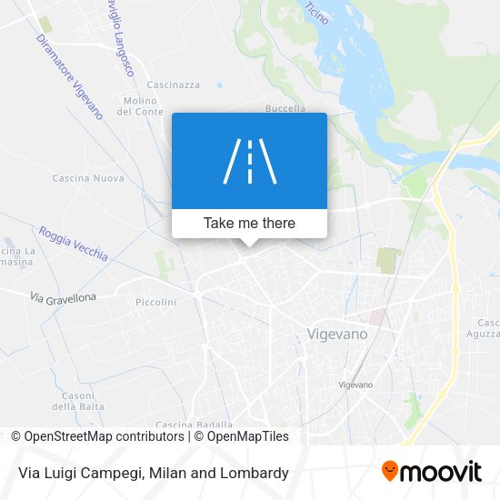 Via Luigi Campegi map