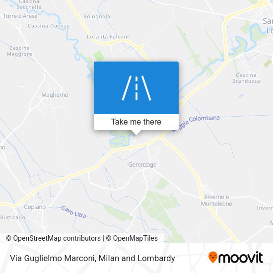 Via Guglielmo Marconi map