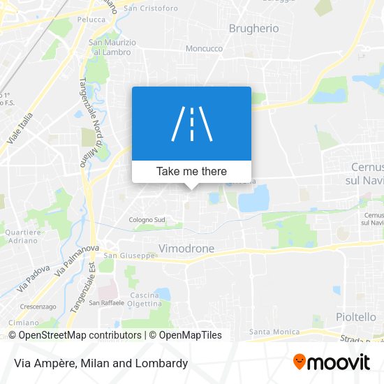 Via Ampère map