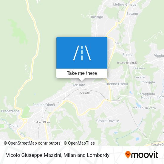 Vicolo Giuseppe Mazzini map