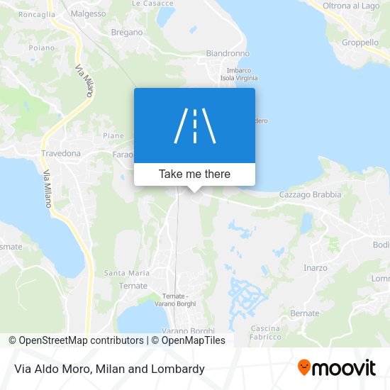 Via Aldo Moro map