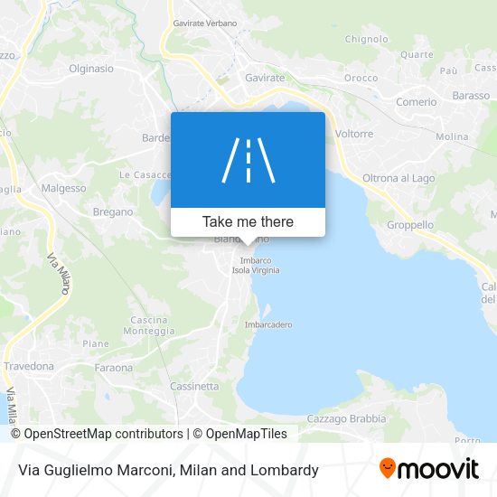 Via Guglielmo Marconi map