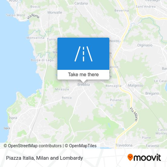 Piazza Italia map