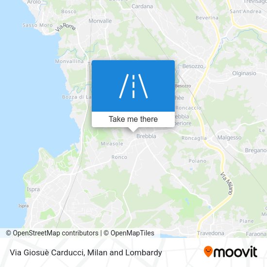 Via Giosuè Carducci map