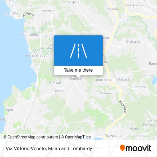 Via Vittorio Veneto map