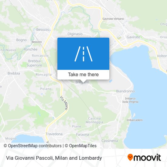 Via Giovanni Pascoli map