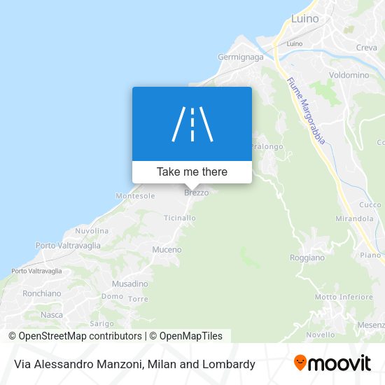 Via Alessandro Manzoni map