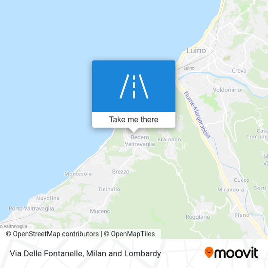 Via Delle Fontanelle map