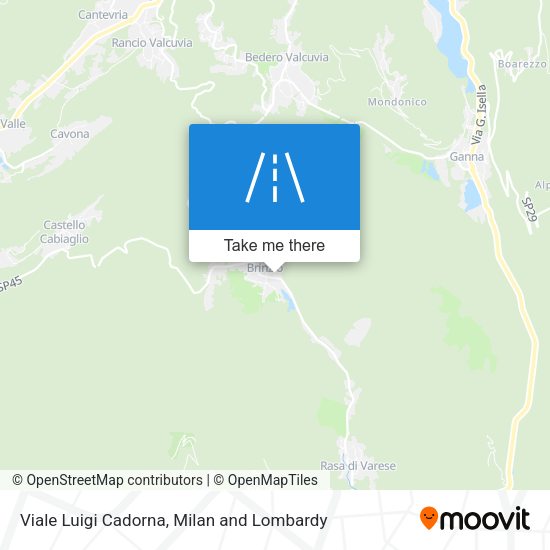 Viale Luigi Cadorna map