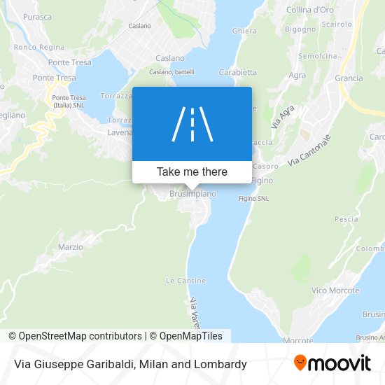 Via Giuseppe Garibaldi map