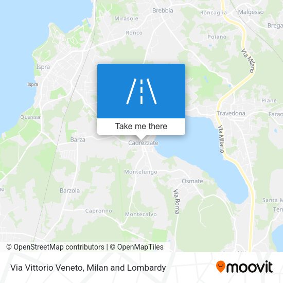 Via Vittorio Veneto map