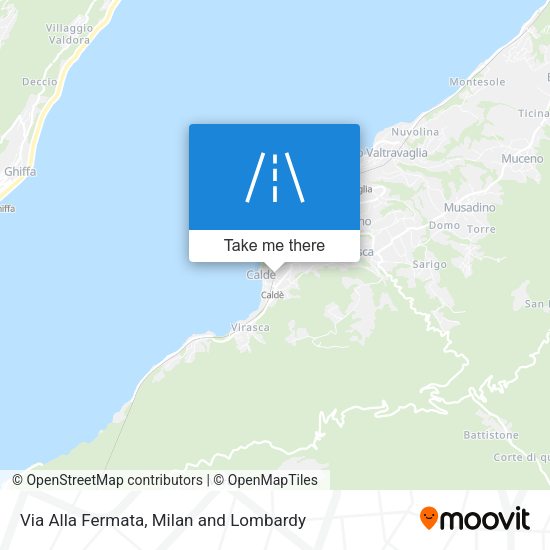 Via Alla Fermata map