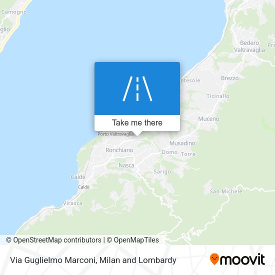 Via Guglielmo Marconi map