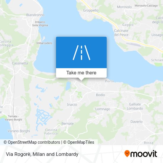 Via Rogorè map
