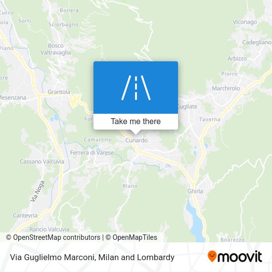 Via Guglielmo Marconi map