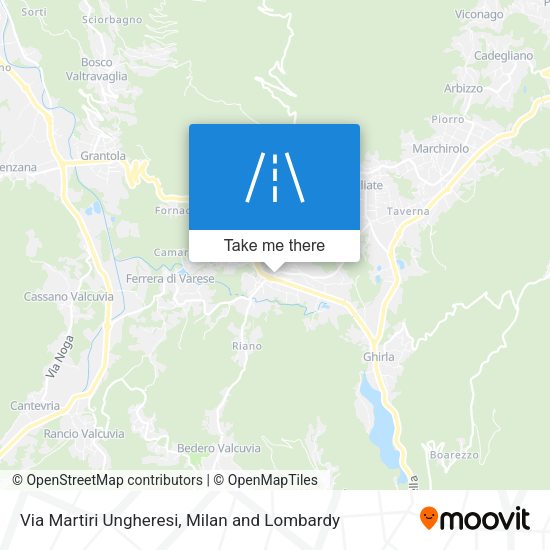 Via Martiri Ungheresi map