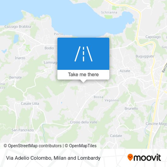 Via Adelio Colombo map
