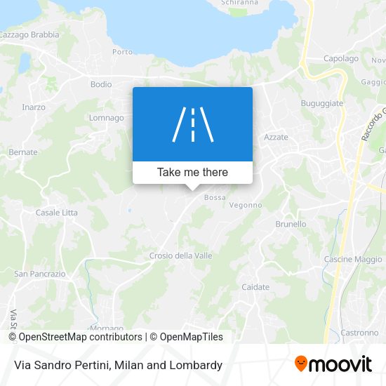 Via Sandro Pertini map