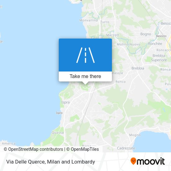 Via Delle Querce map