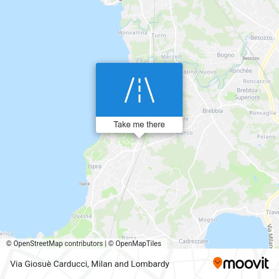 Via Giosuè Carducci map