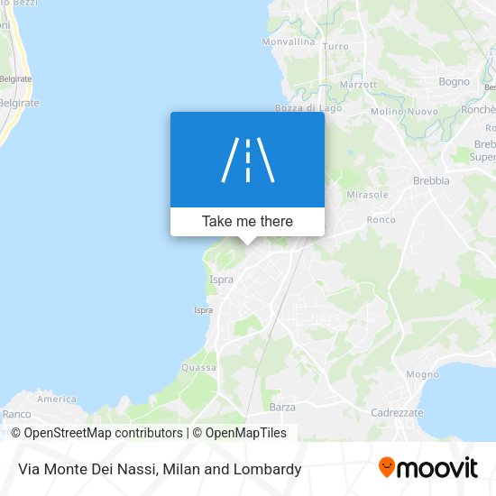 Via Monte Dei Nassi map