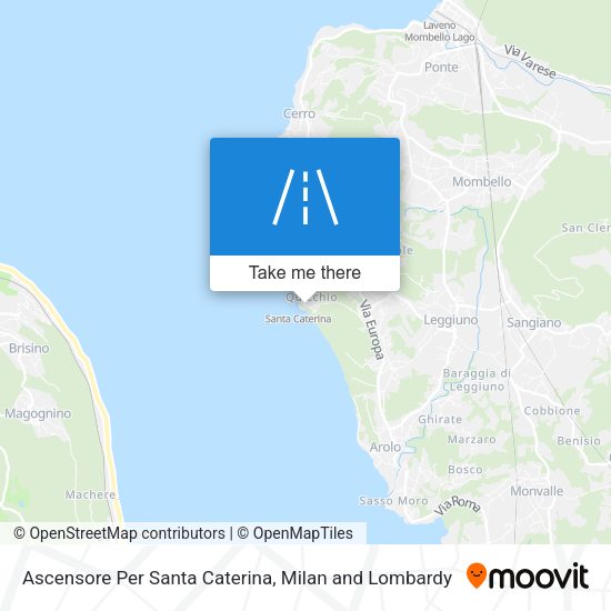 Ascensore Per Santa Caterina map