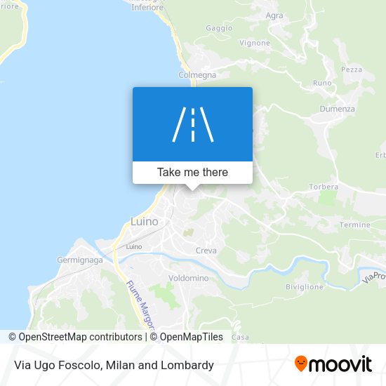 Via Ugo Foscolo map